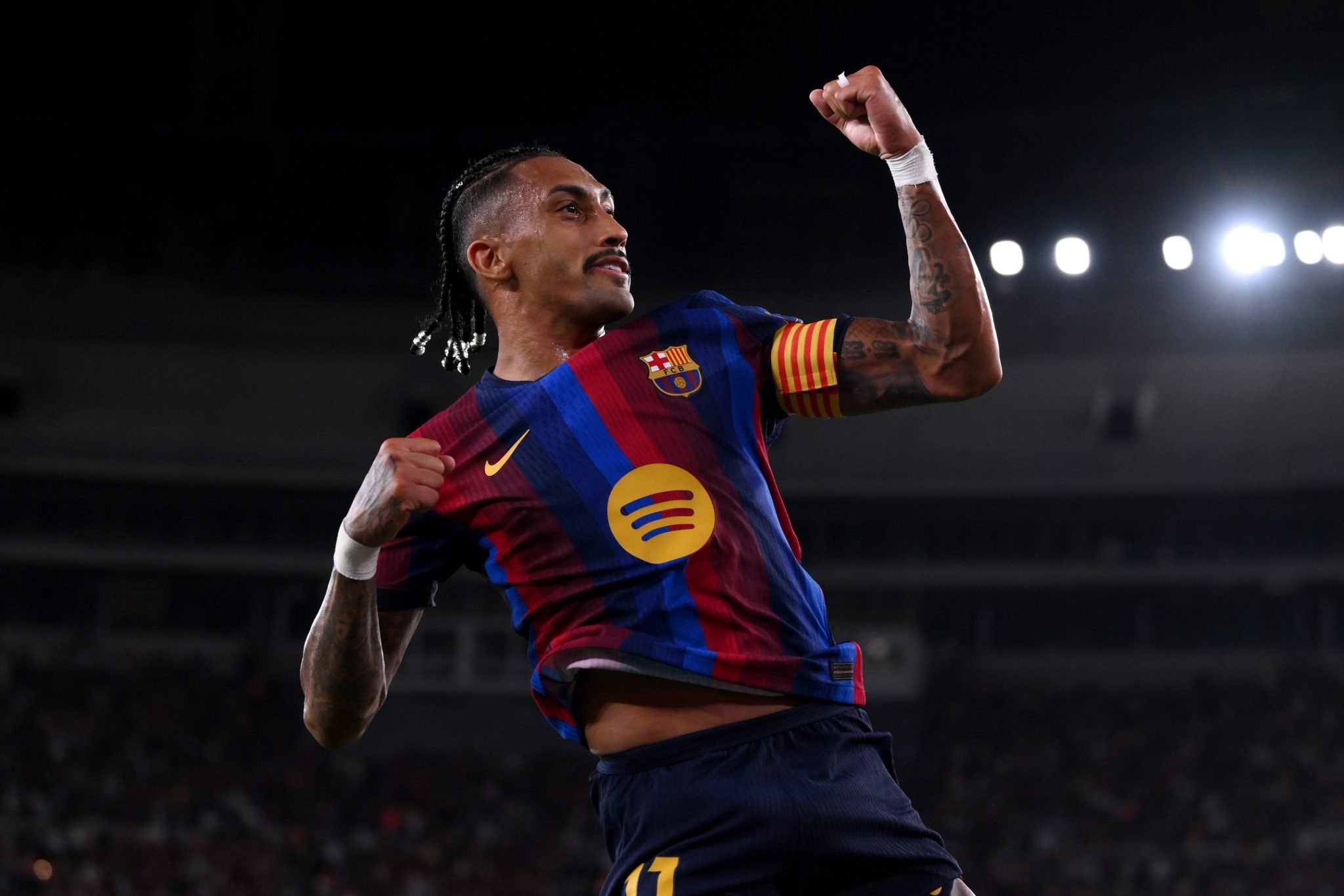 Raphinha, joueur du Barça