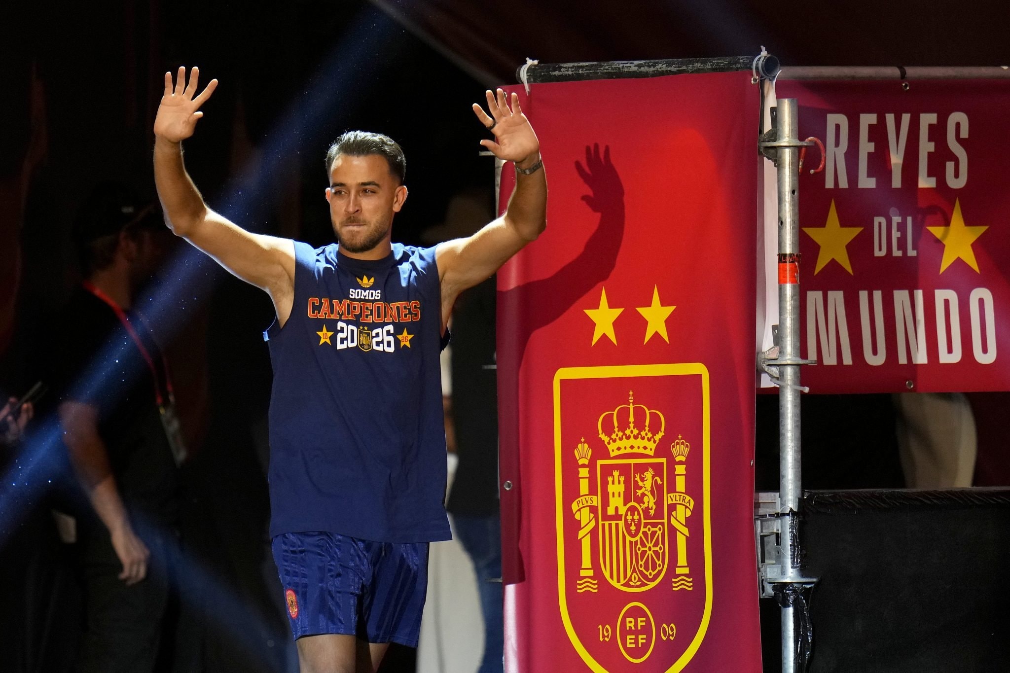 Eric García sous le maillot de l’Espagne.