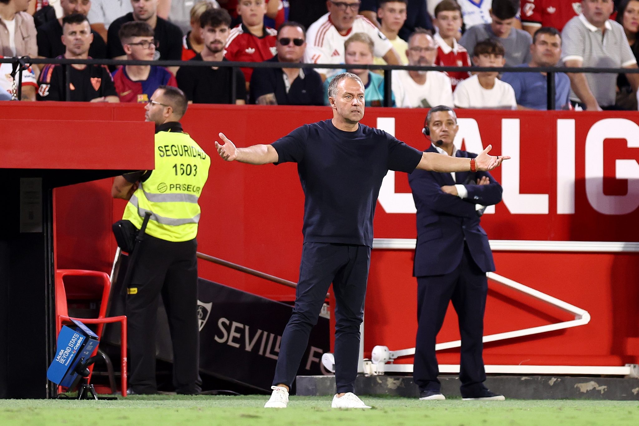 Hansi Flick, entraîneur du Barça
