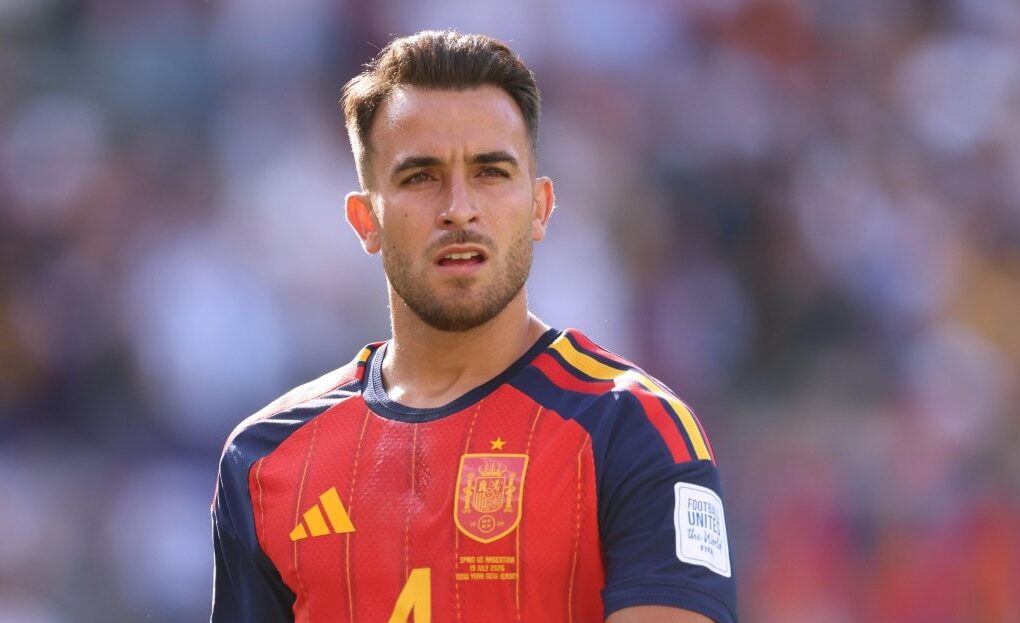 Eric García sous le maillot de l'équipe d'Espagne.