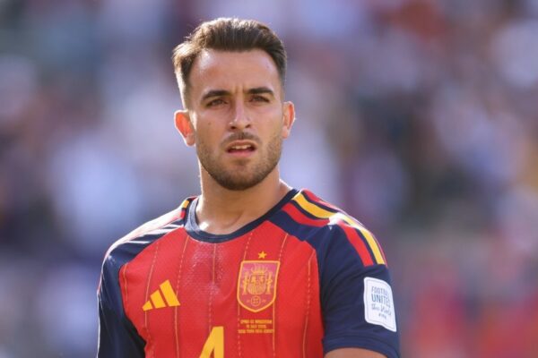 Eric García sous le maillot de l'équipe d'Espagne.
