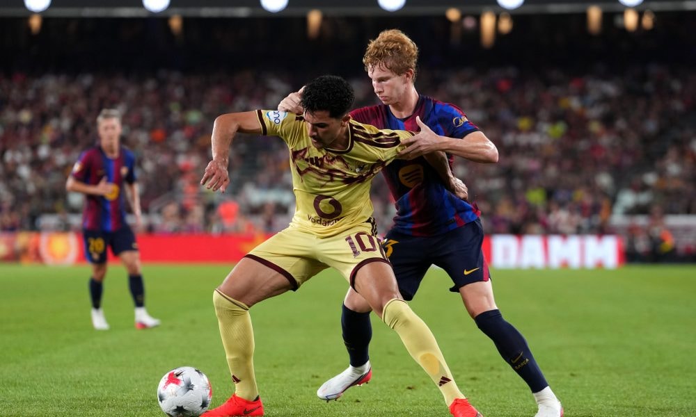 Jordi Pesquer sous le maillot du FC Barcelone pendant sa progression entre les différentes équipes du club.