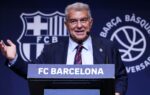 Vue générale des tribunes du Spotify Camp Nou à Barcelone.