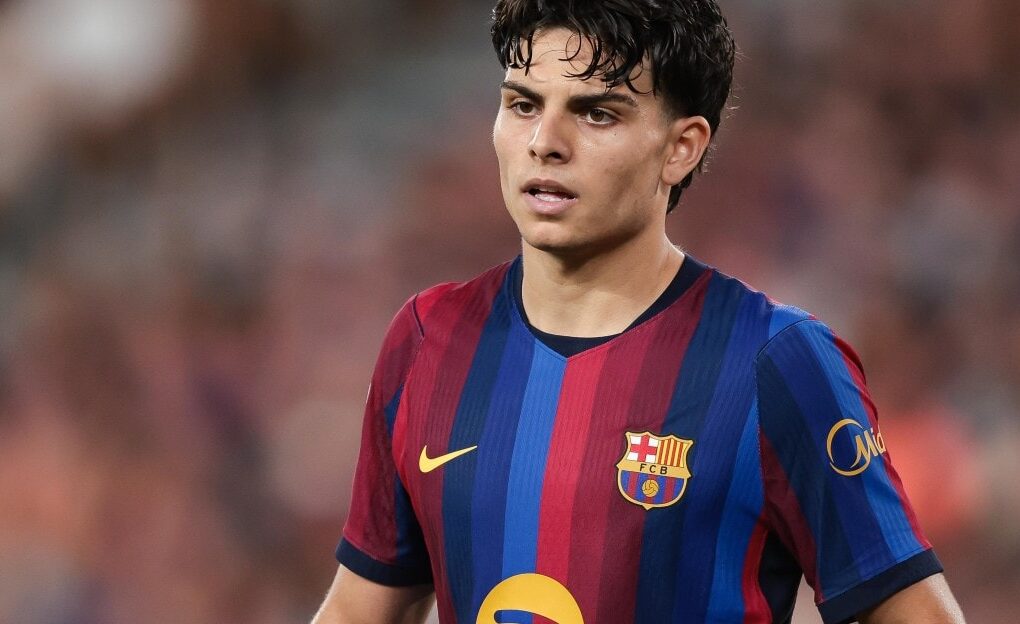 Xavi Espart sous le maillot du Barça lors d'un match de Liga.