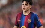 Xavi Espart sous le maillot du Barça lors d'un match de Liga.