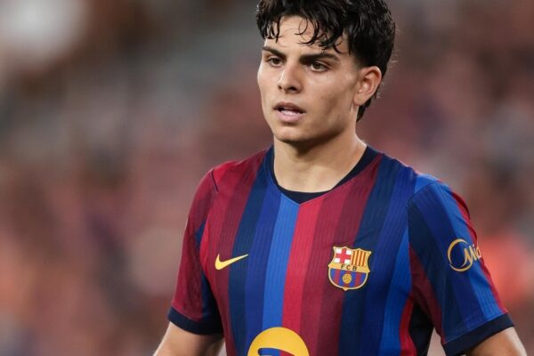 Xavi Espart sous le maillot du Barça lors d'un match de Liga.