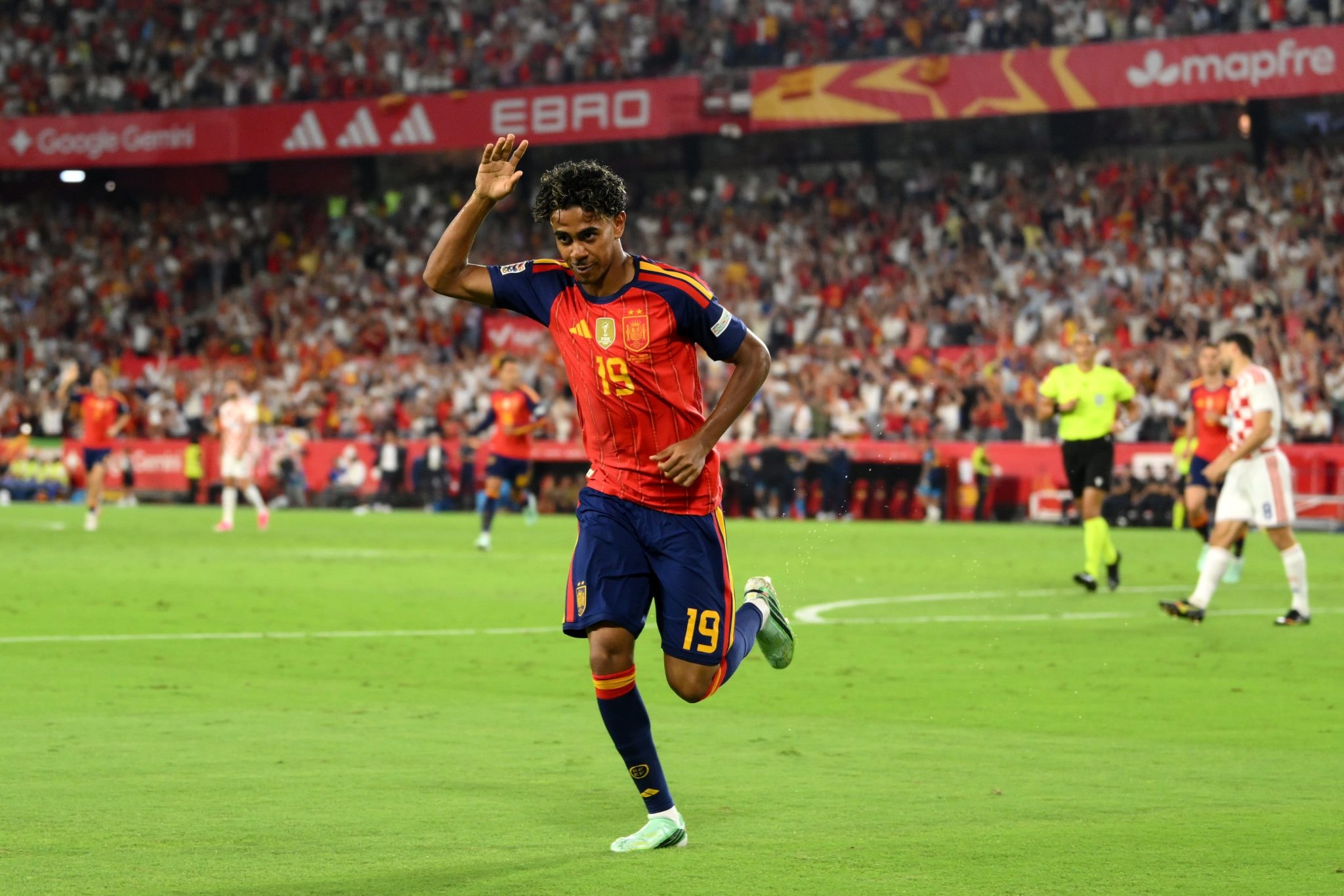 Lamine Yamal, joueur de l’Espagne et du Barça