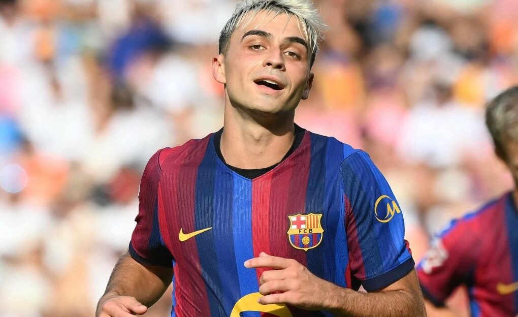Pedri et Rodri sous les couleurs du Barça lors de la victoire 5-0 sur le terrain de Valence.