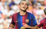 Pedri et Rodri sous les couleurs du Barça lors de la victoire 5-0 sur le terrain de Valence.