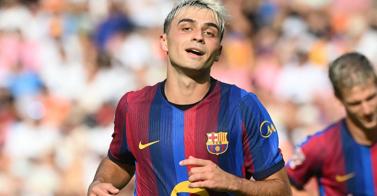 Pedri et Rodri sous les couleurs du Barça lors de la victoire 5-0 sur le terrain de Valence.