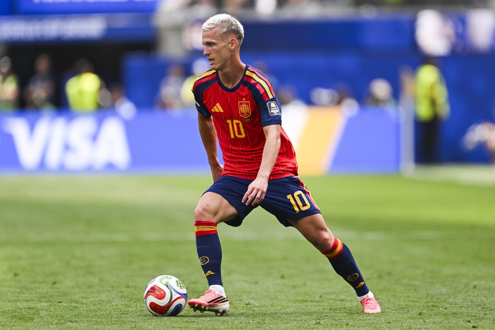 Dani Olmo, joueur espagnol et du Barça.