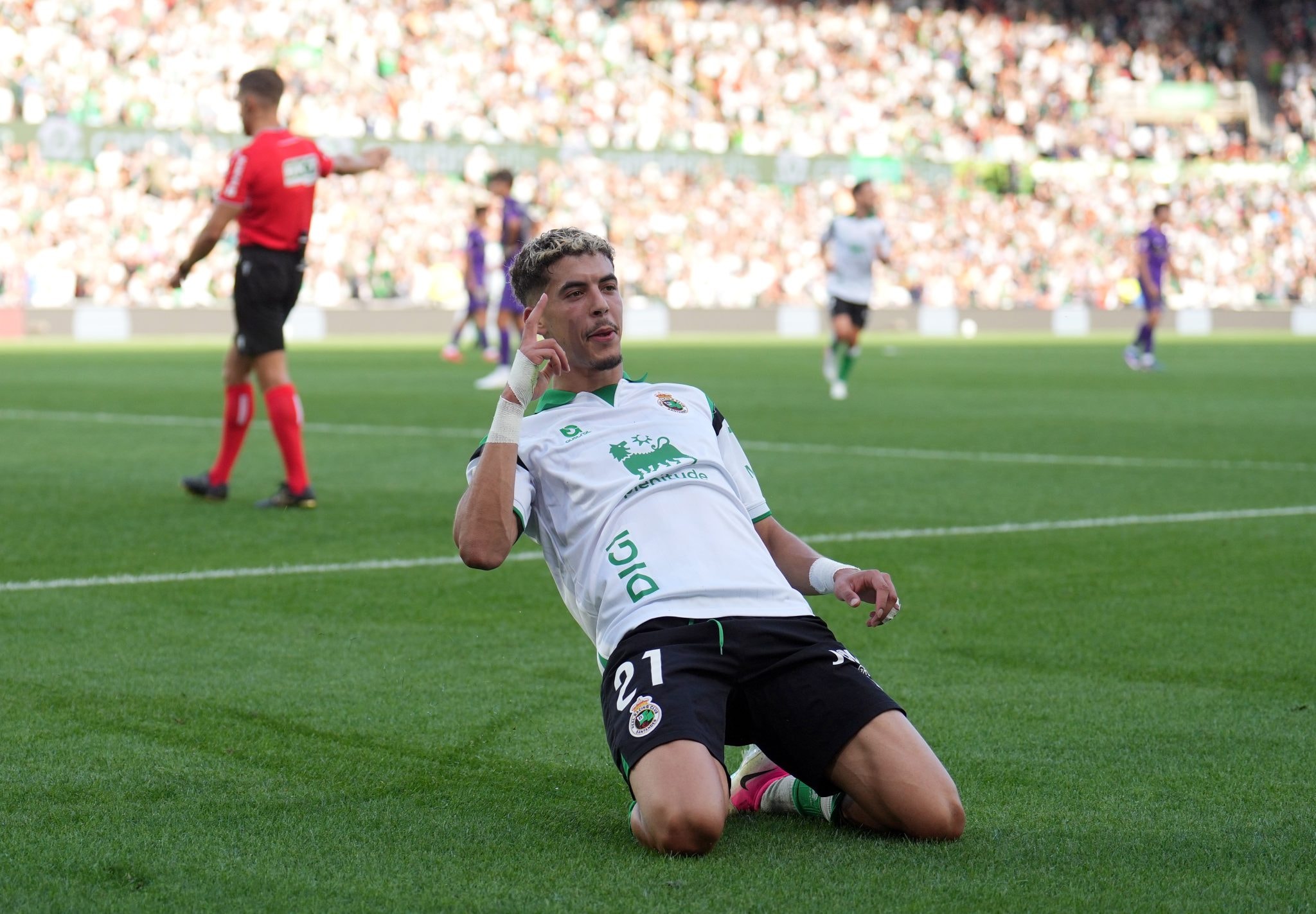 Yassir Zabiri du Racing Santander