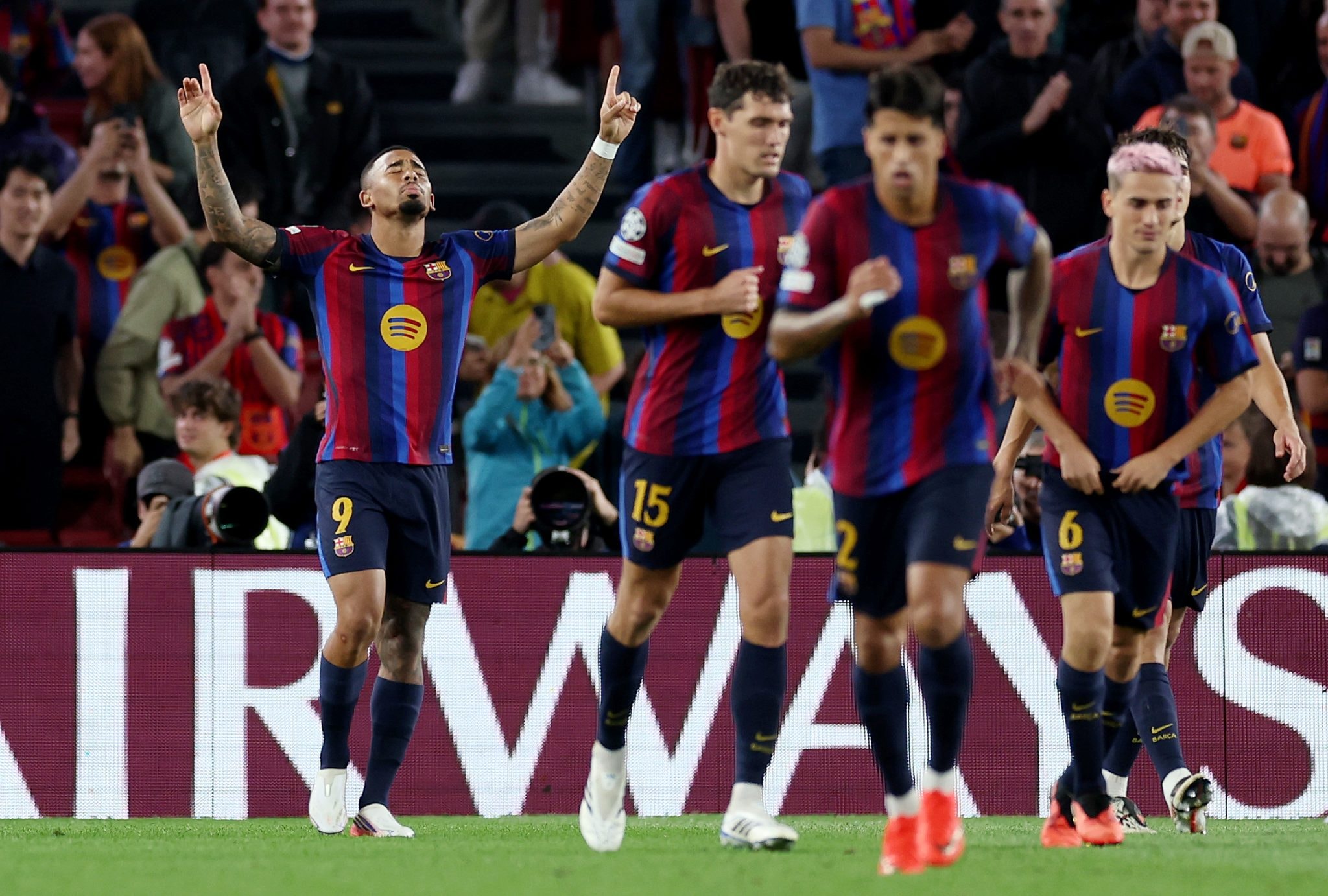 Gabriel Jesus du Barça