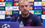 Hansi Flick en conférence de presse avant la réception de Feyenoord par le Barça.