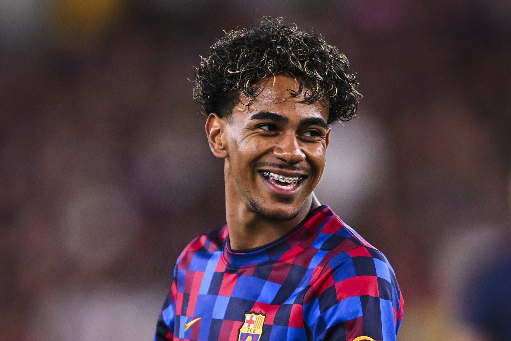 Lamine Yamal, joueur du Barça.