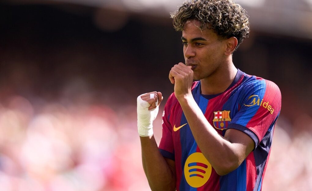 Lamine Yamal s’exprime en conférence de presse avant le match du Barça contre Feyenoord.
