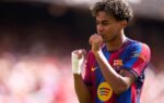 Lamine Yamal s’exprime en conférence de presse avant le match du Barça contre Feyenoord.