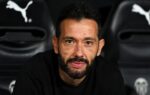 Carlos Corberán, entraîneur de Valence, en conférence de presse.