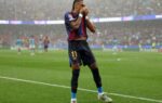 Raphinha sous le maillot du Barça.