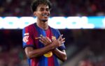 Joan García, Pau Cubarsí, Raphinha et Lamine Yamal sous les couleurs du Barça