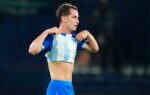 Marc Casadó sous le maillot du Deportivo lors d’une rencontre de Liga.