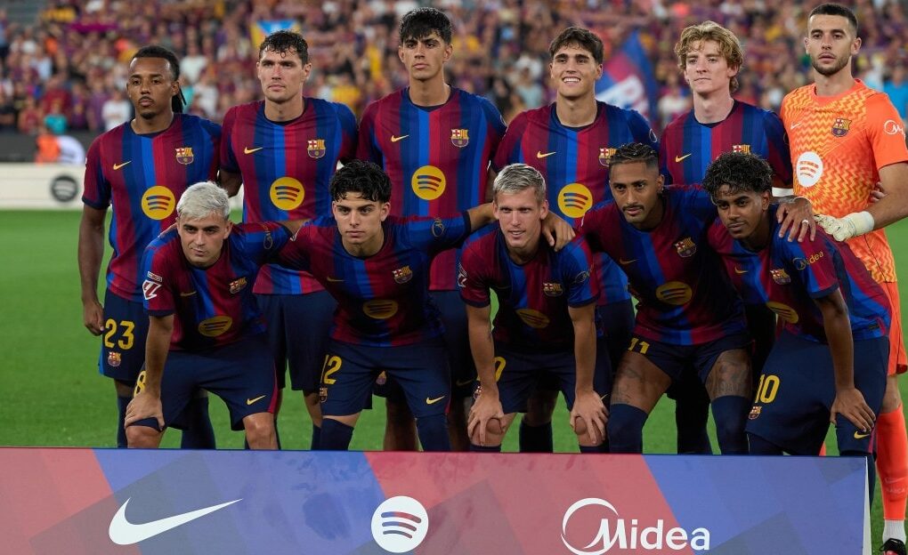 Gabriel Jesus portant le numéro 9 du FC Barcelone pour la saison 2026-2027.