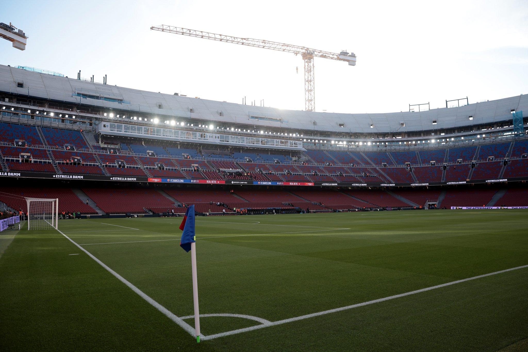 Le stade Spotify Camp Nou à Barcelone