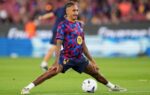 Raphinha sous le maillot du Barça lors du match contre Levante.