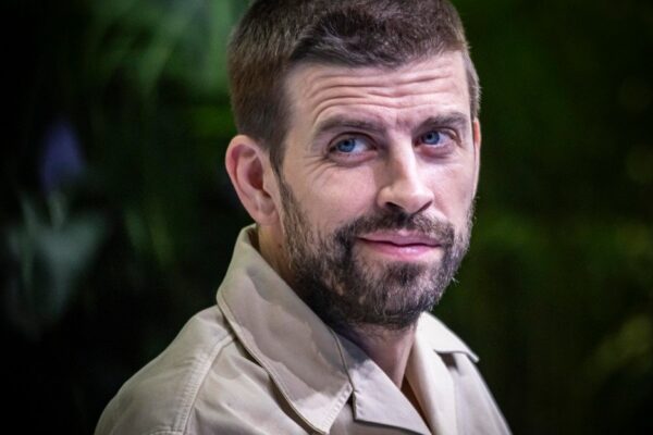 Gerard Piqué lors d’une prise de parole consacrée à l’arbitrage et au Real Madrid.