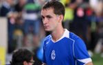 Marc Casadó avec le maillot du Deportivo avant sa blessure à la clavicule.