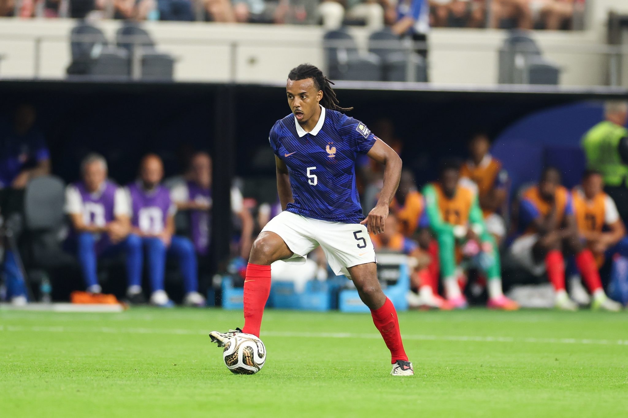Jules Koundé, joueur de l’équipe de France.