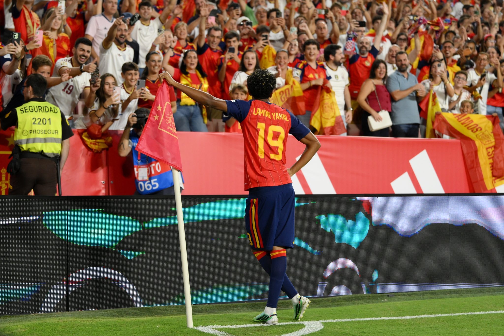 Lamine Yamal, joueur de l’Espagne et du Barça