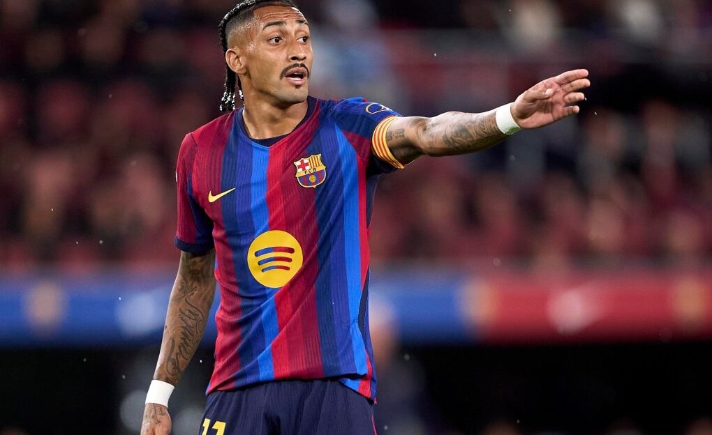 Les joueurs du Barça lors d’un match contre Séville au stade Ramón Sánchez-Pizjuán.