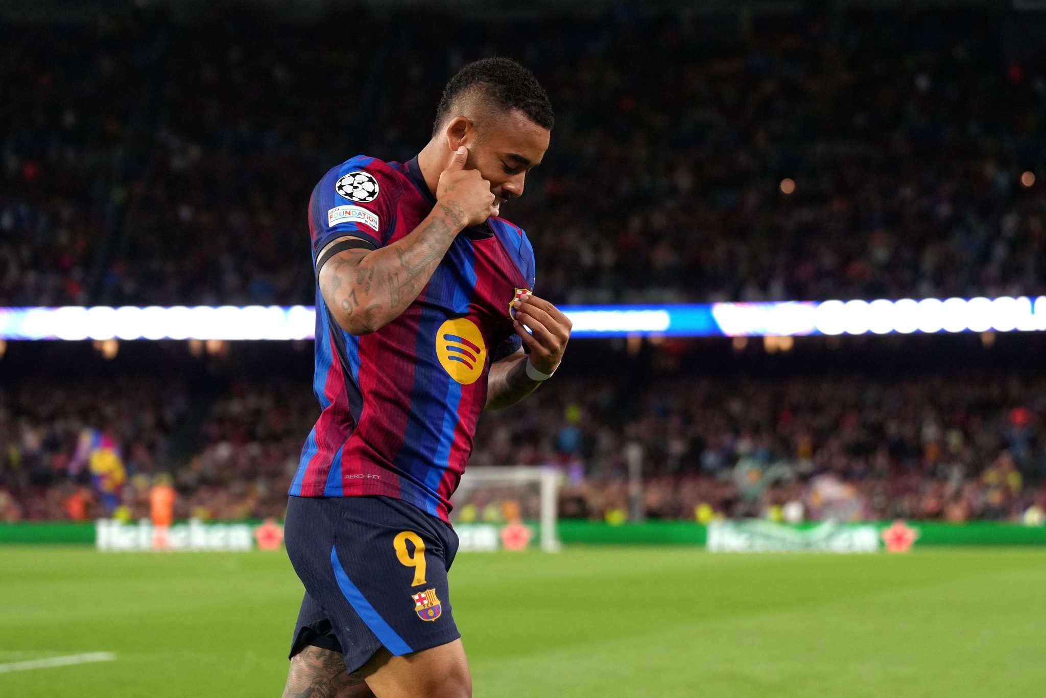 Gabriel Jesus, joueur du FC Barcelone