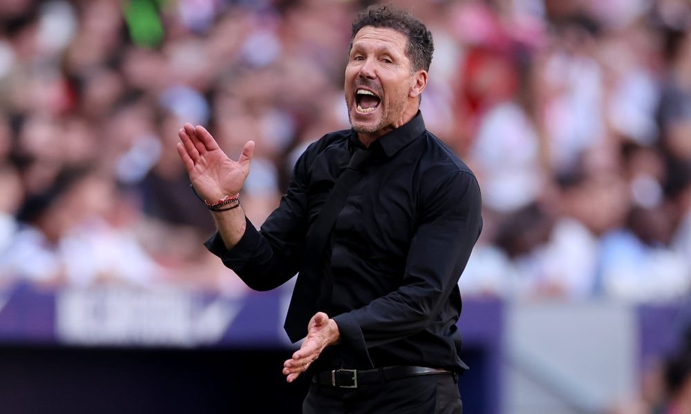 Diego Simeone, entraîneur de l’Atlético de Madrid, s’exprime sur le niveau du Barça.