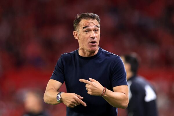 Luis García Plaza s’exprime avant la rencontre de Liga entre Séville et le Barça.