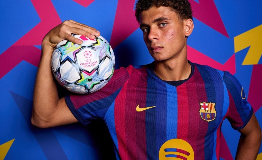 Hamza Abdelkarim et Jesse Bisiwu sous les couleurs du FC Barcelone.