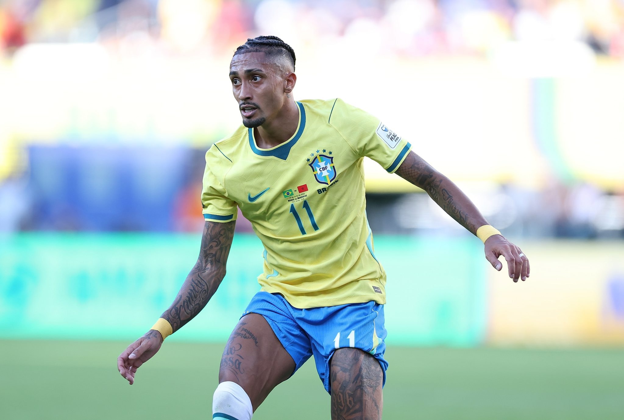 Raphinha, joueur brésilien du Barça