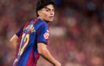 Xavi Espart avec le FC Barcelone après sa promotion dans l’équipe première.