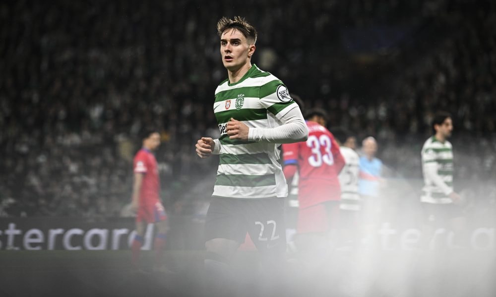 Iván Fresneda, latéral droit du Sporting CP.
