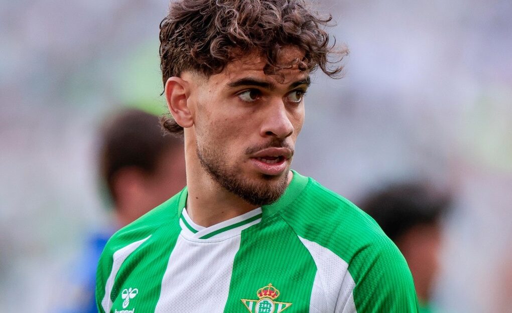 Ez Abde sous les couleurs du Real Betis.