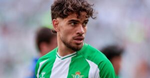 Ez Abde sous les couleurs du Real Betis.