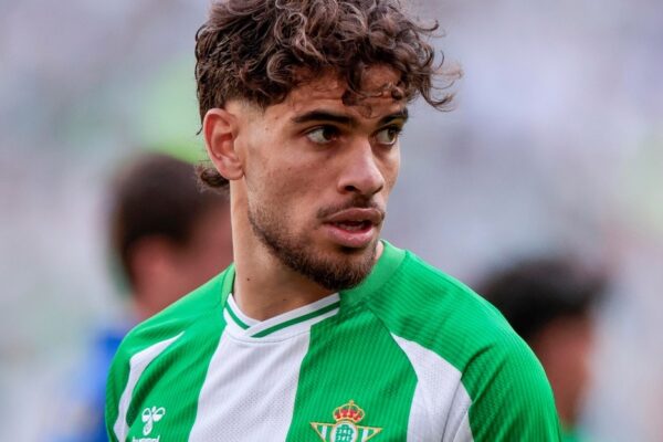 Ez Abde sous les couleurs du Real Betis.
