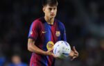 Brian Fariñas sous les couleurs du FC Barcelone après sa promotion en équipe première.