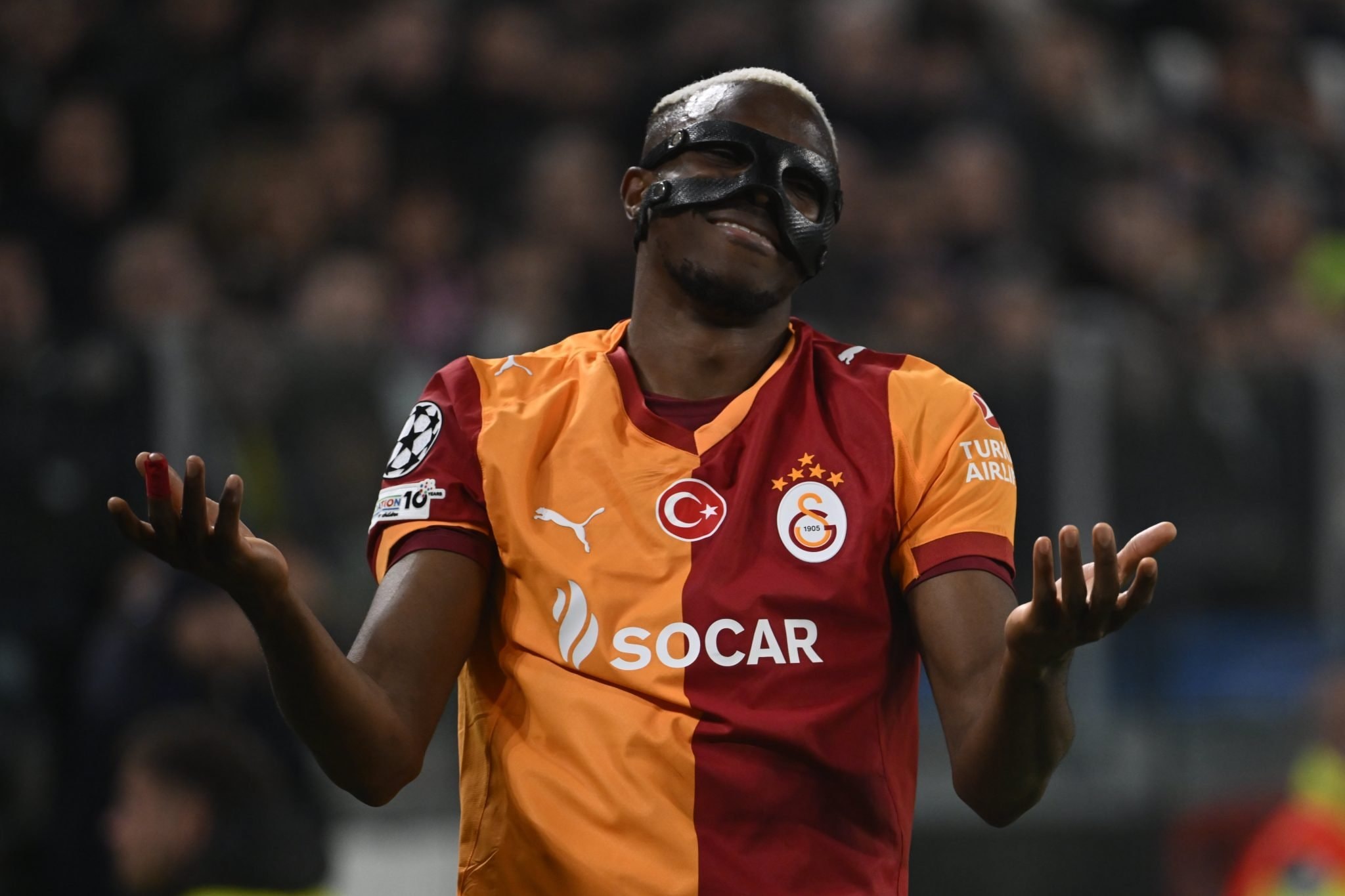 Victor Osimhen, joueur de Galatasaray