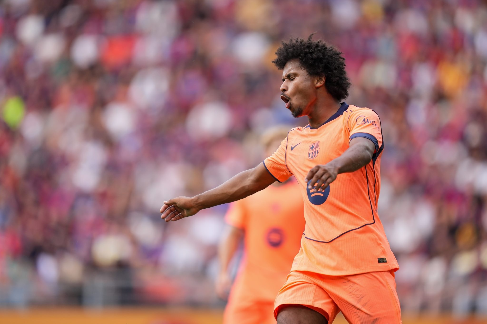 Karim Adeyemi, joueur du Barça