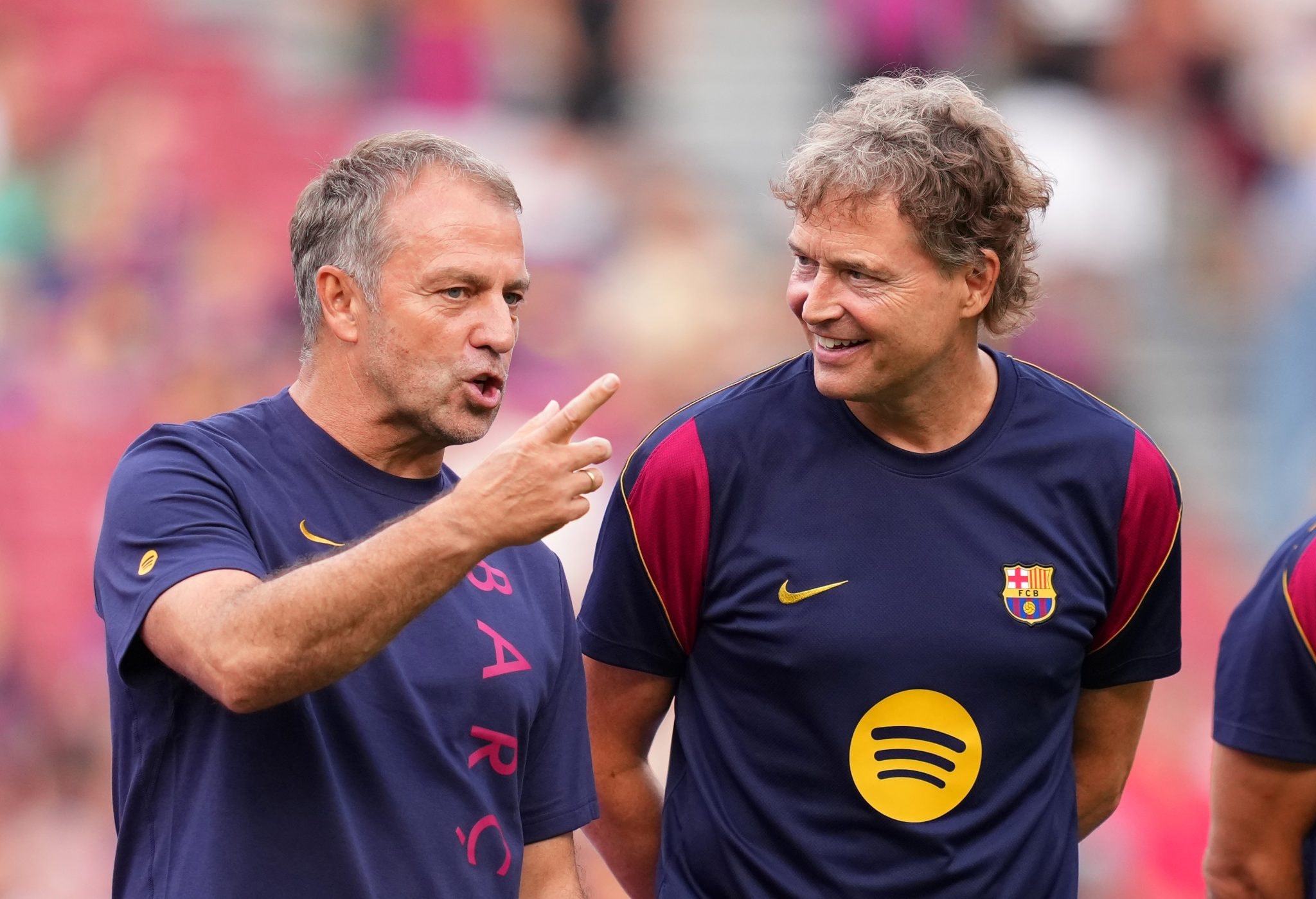 Hansi Flick, entraîneur du FC Barcelone