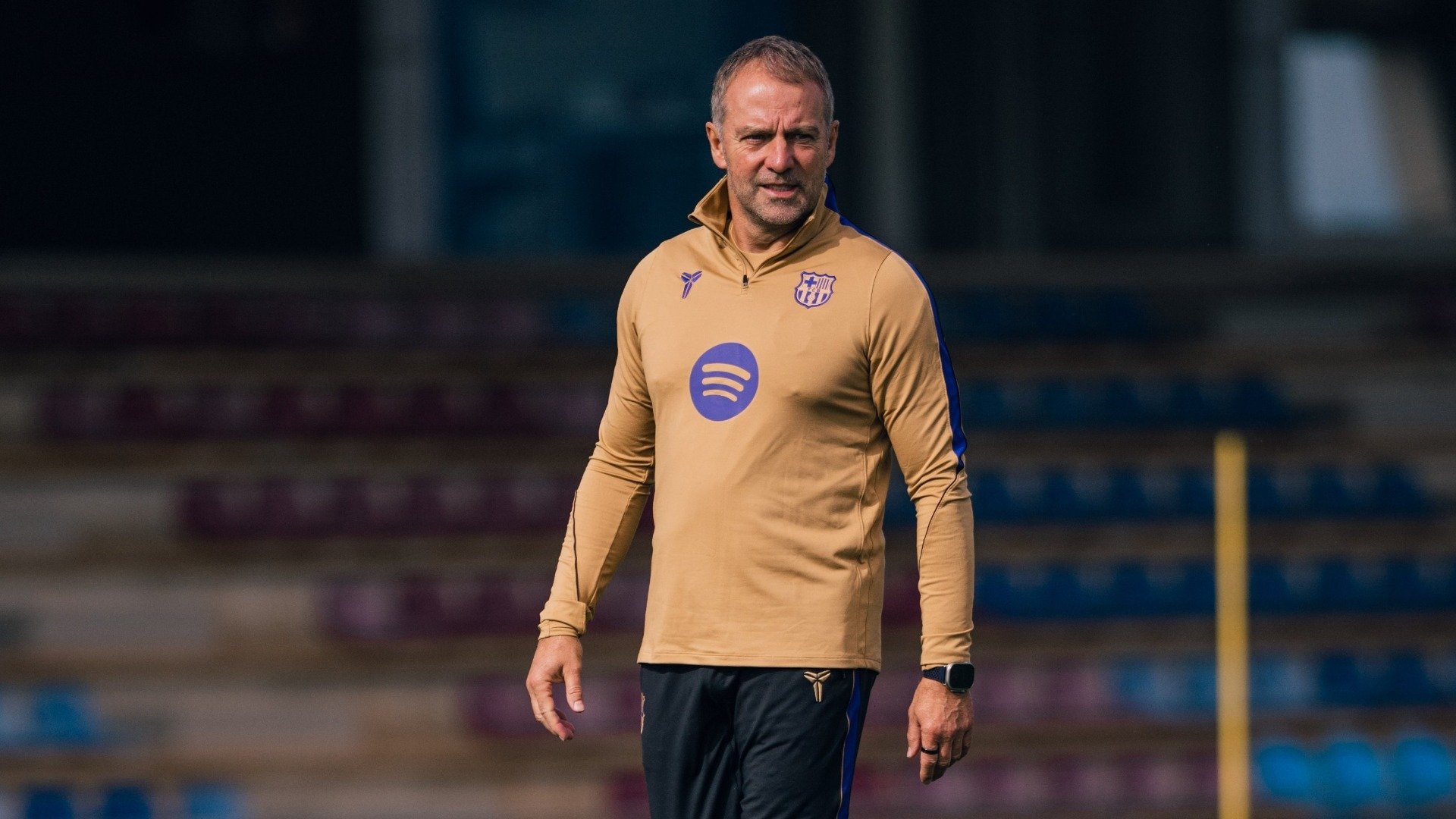Hansi Flick, entraîneur du Barça