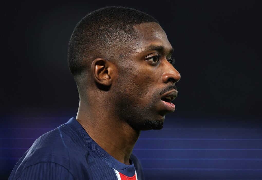 Ousmane Dembélé sous le maillot du Barça.