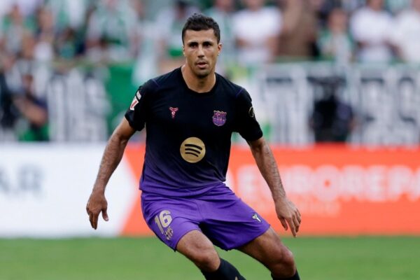 Les joueurs du Barça sur le terrain lors d'une rencontre de Ligue des Champions.